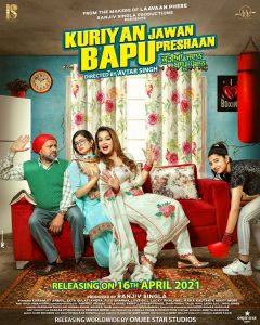 Kuriyan Jawan Bapu Preshaan Movie Poster