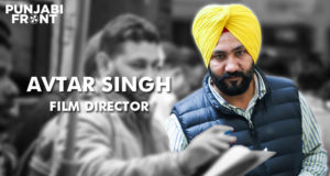 Avtar Singh Film Director on the movie set
