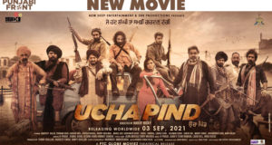 Ucha Pind official Movie Poster with all the star cast